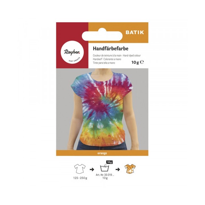 Batik-Handfärbefarbe orange online kaufen | basteldepot.ch