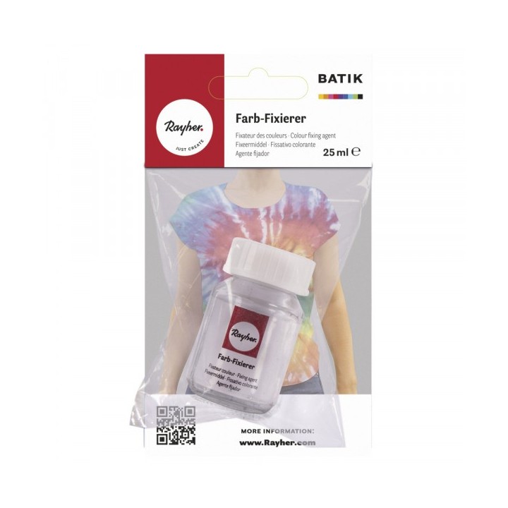 Fixateur de couleur pour la teinture manuelle batik 25ml