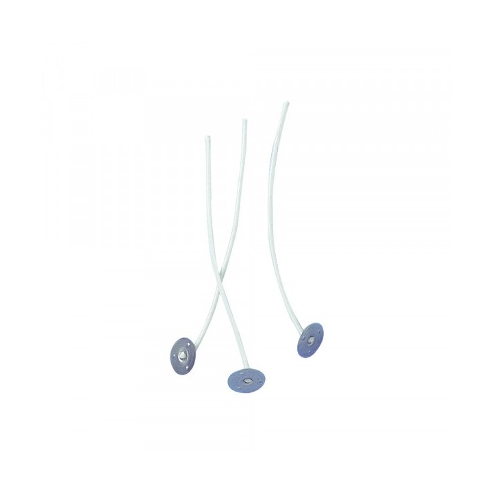 Waxed candle wick 100mm 8 pcs.