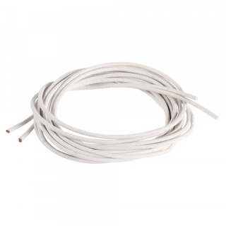 Buy Round Goatskin Straps 2pcs. white online | https://basteldepot.ch/gb/