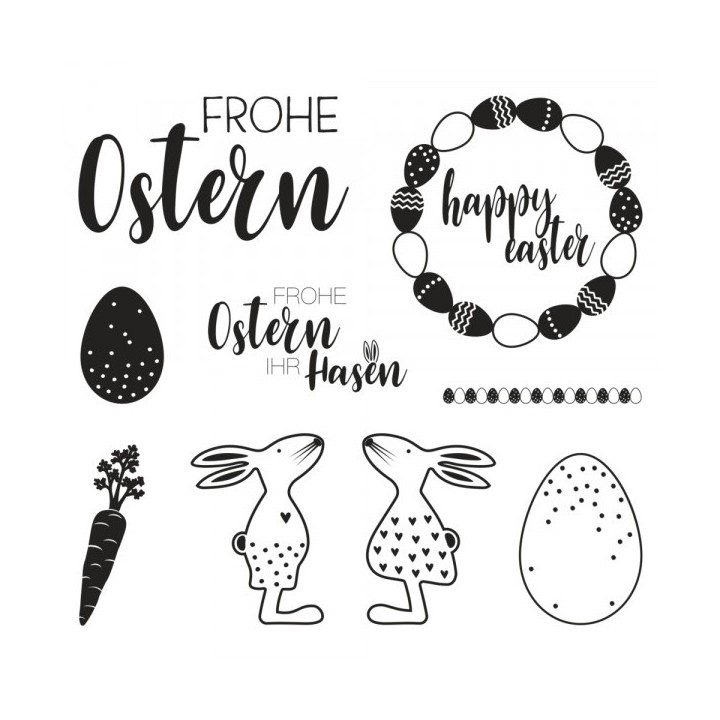 Easter Friends Clear Stamps