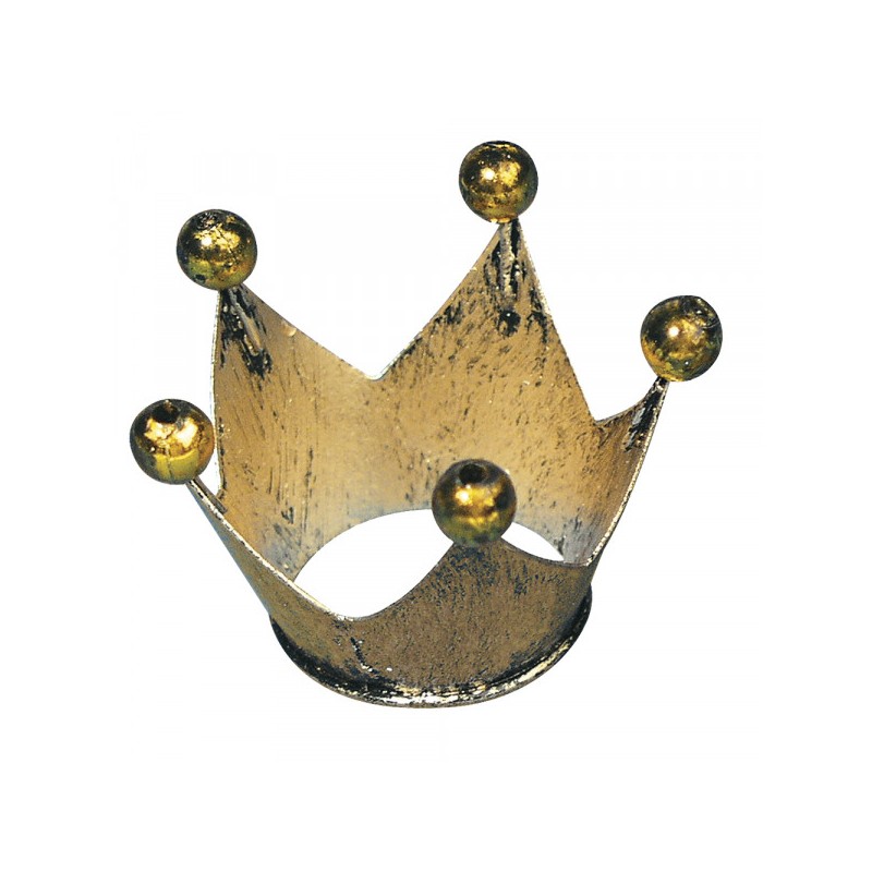 Corona in metallo 2,5 cm