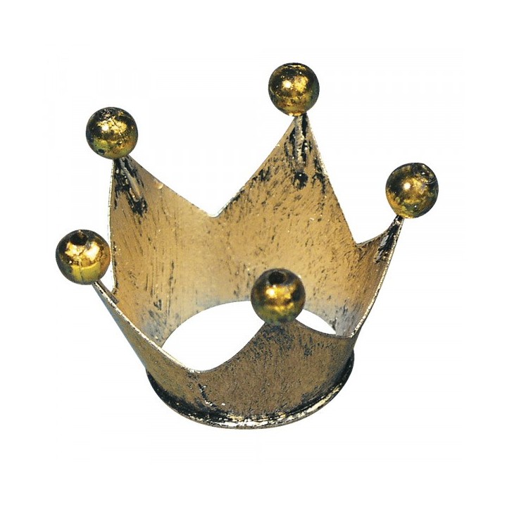 Corona in metallo 2,5 cm