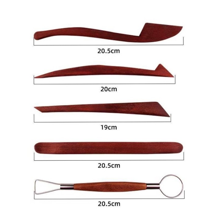 25in1 Set d'outils argile / sculpture