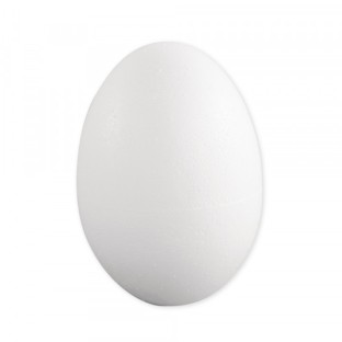 Uovo di polistirolo da 12 cm
