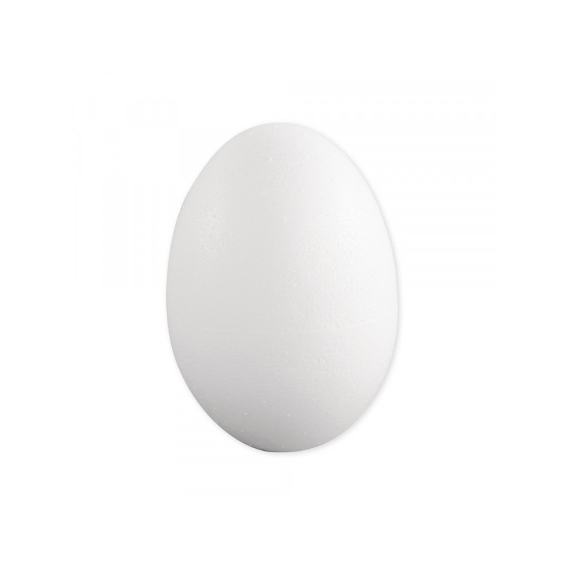 Uovo di polistirolo da 12 cm