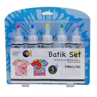 Batik Farben 5er Set online kaufen | basteldepot.ch