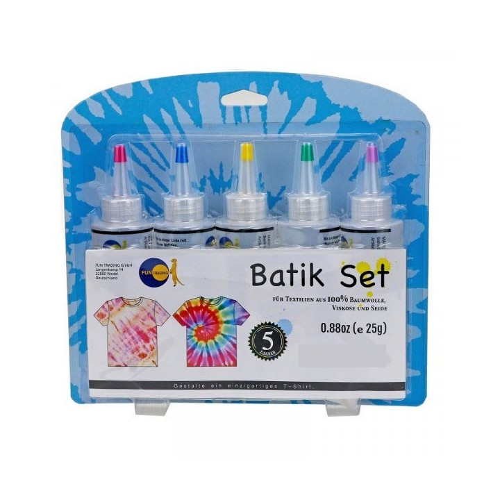 Buy Batik Colours Set of 5 online | basteldepot.ch
