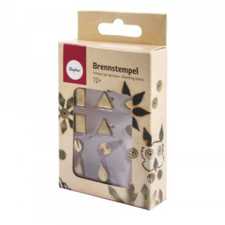 Branding Stamp for Branding Flask Set of 12