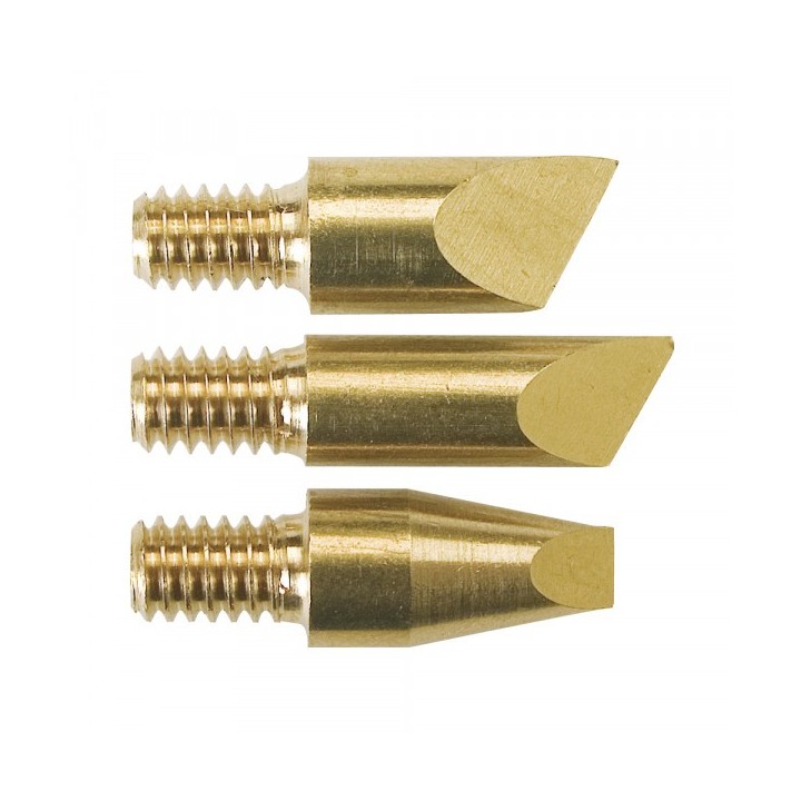 Branding flask with 9 burning attachments