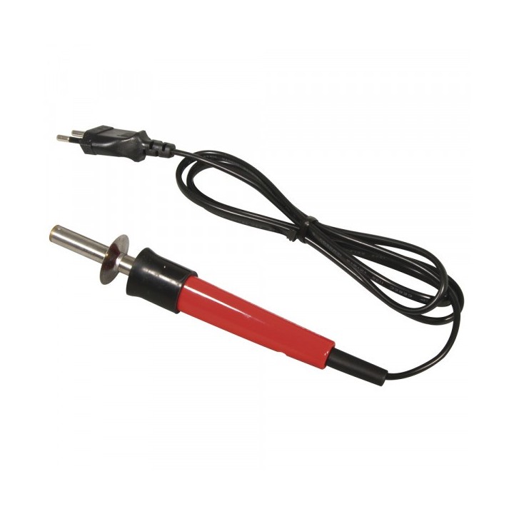 Branding flask with 9 burning attachments