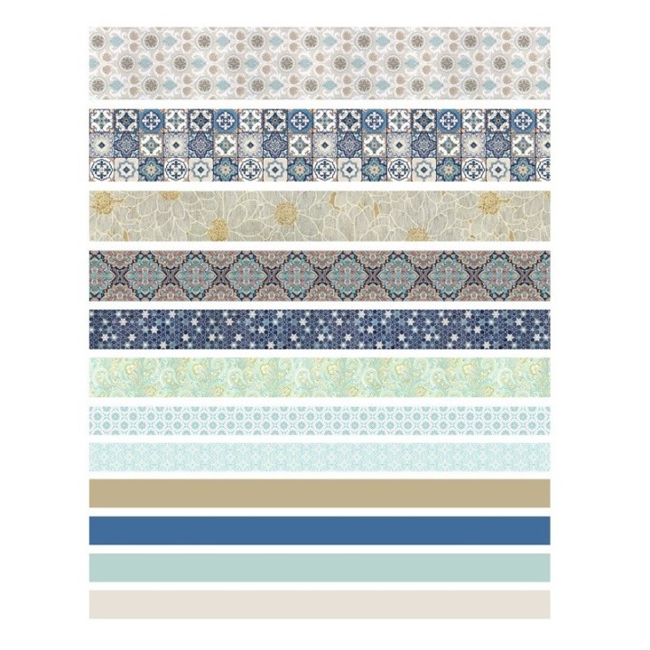 Washi Tape 12er Set Antiker Stil
