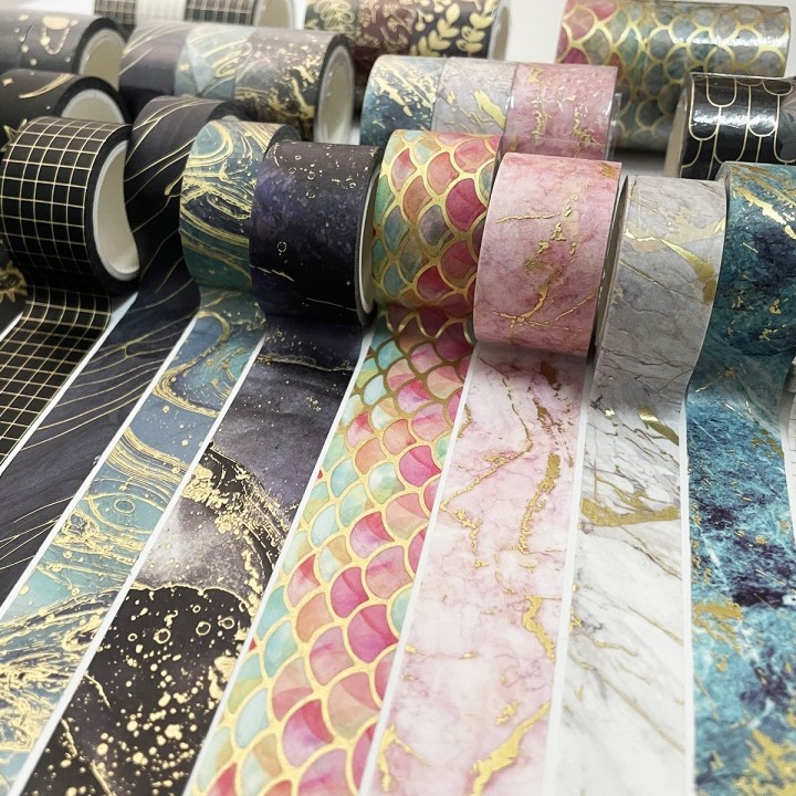 set de 3 washi tape pour marbre
