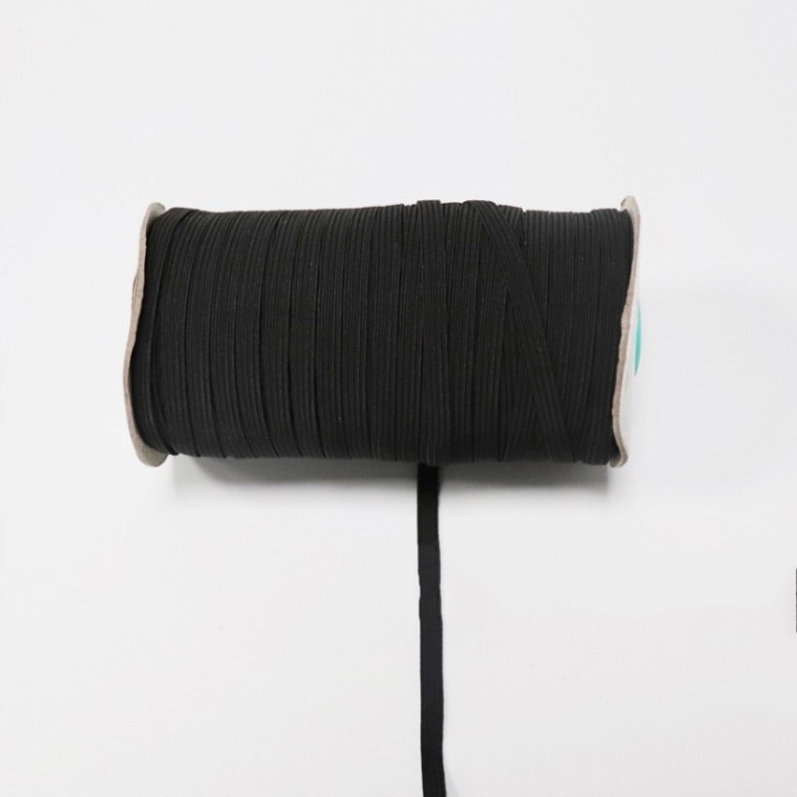 Banda elastica 3mm Nero 160m