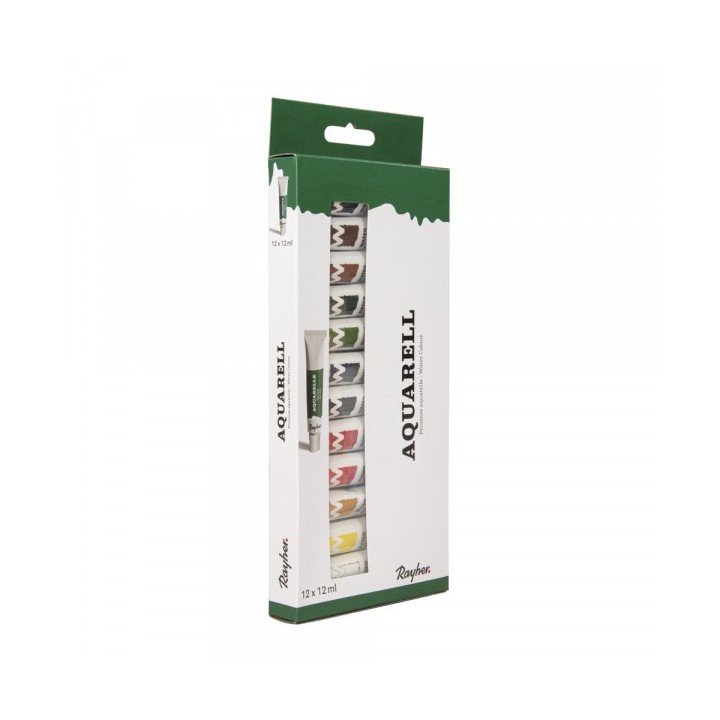 Set d'artistes aquarelle 12 pcs 144ml