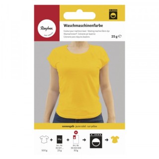 Waschmaschinenfarbe gelb 25g