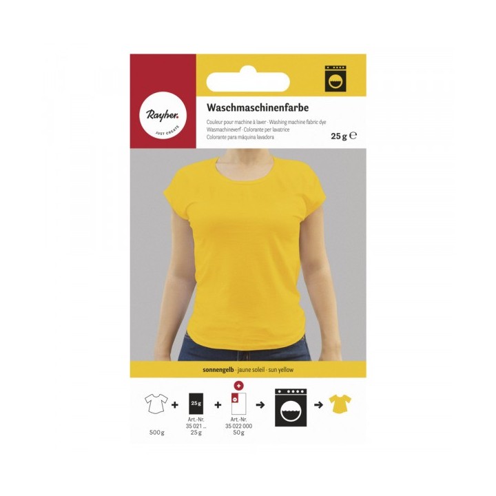 Washing machine paint yellow 25g