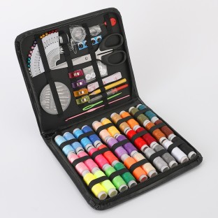112-piece portable sewing kit