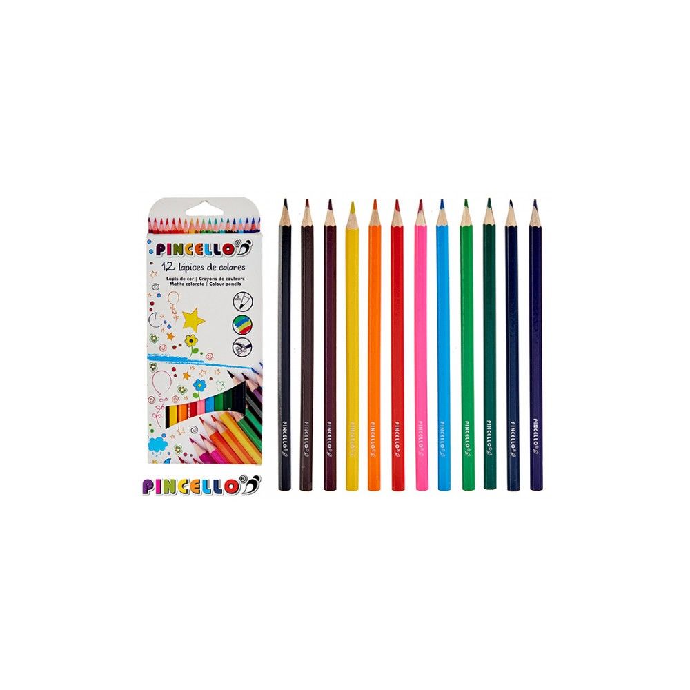 Crayons de couleur / crayons de couleur 12 pcs.