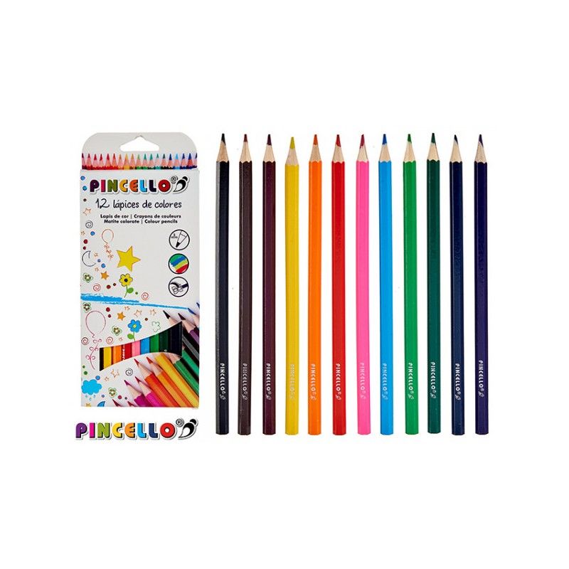 Crayons de couleur / crayons de couleur 12 pcs.