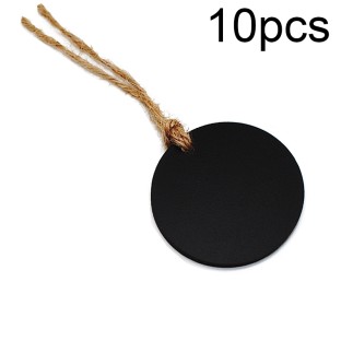 10 pcs. Wooden pendant with cord round