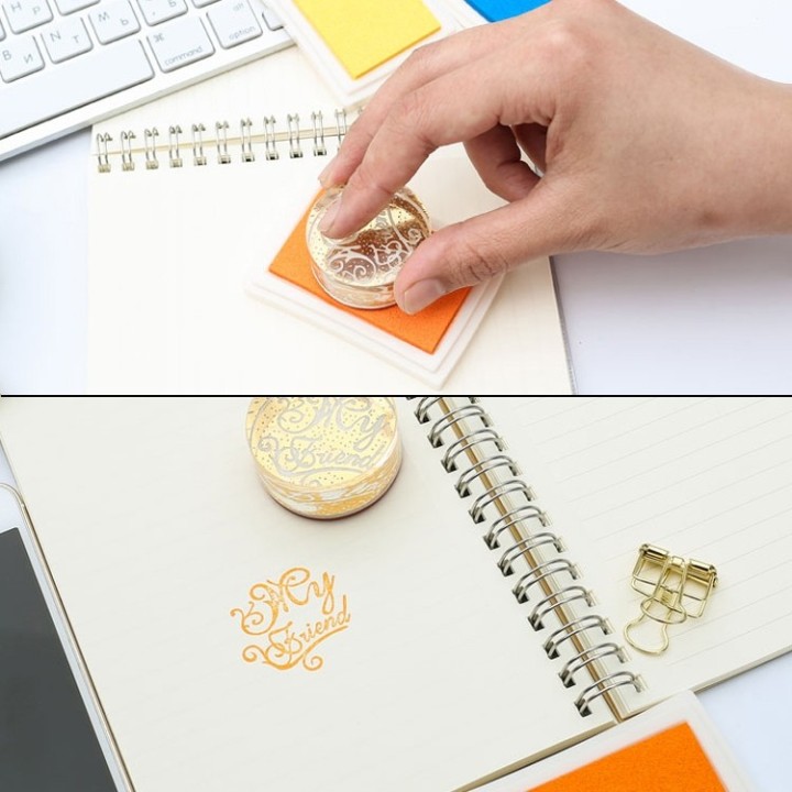 15-piece stamp pad set