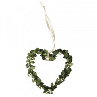 Box heart with hanger 4 pcs.