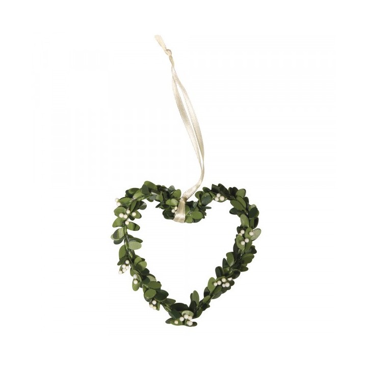 Box heart with hanger 4 pcs.