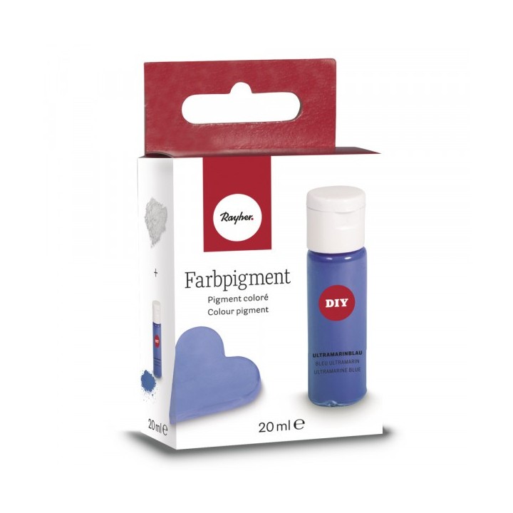 Pigment de couleur bleu outremer 20ml