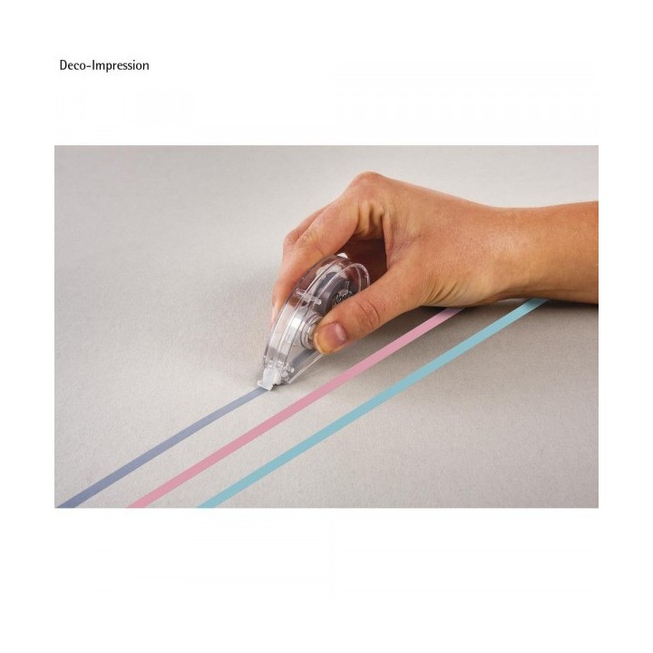 3er Set Korrekturroller farbig