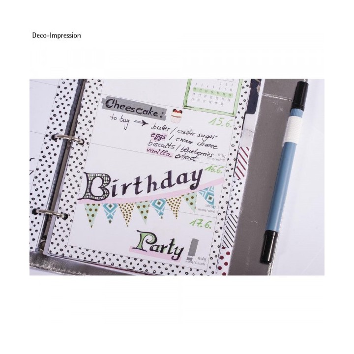 set de 3 rollers correcteurs colorés