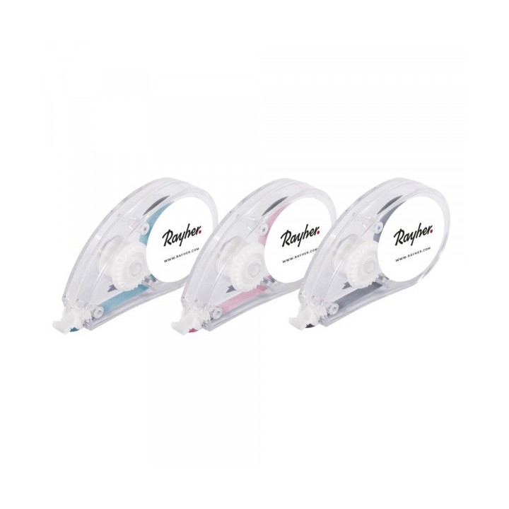 set di 3 rulli correttori colorati