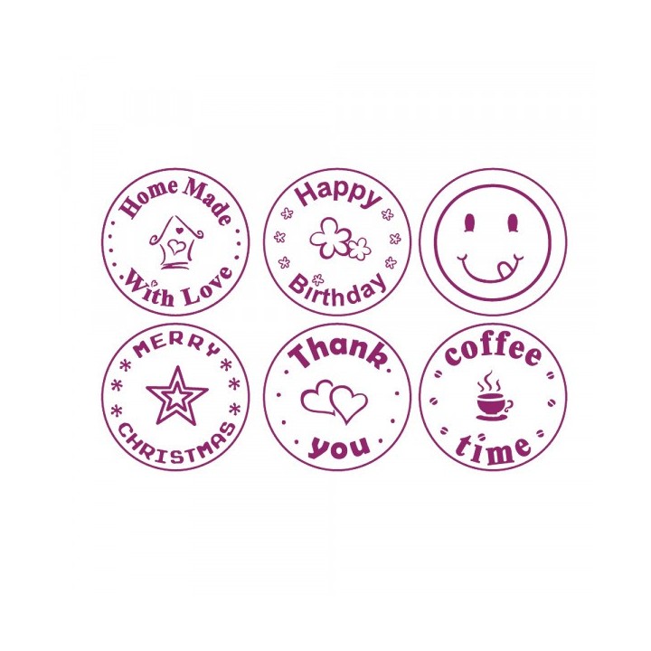 Keksstempel Set 6 Motive