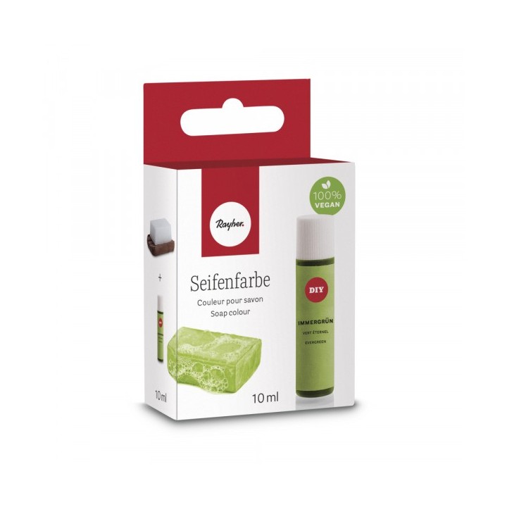 Peinture au savon Vert pervenche 10ml