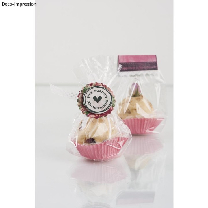 Sachets cadeaux à fond transparent 10 pcs