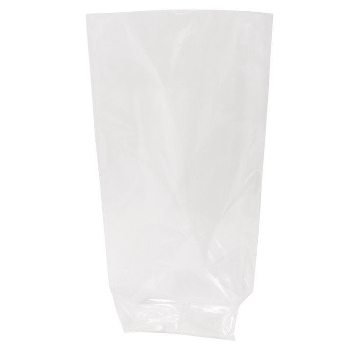 Gift bottom bag transparent 10 pcs.