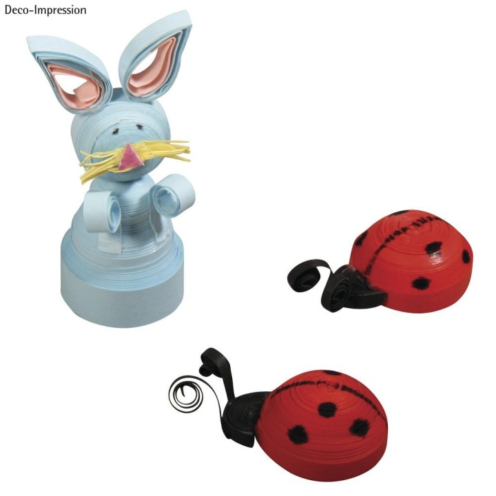 Quilling Schablone Halbkugeln