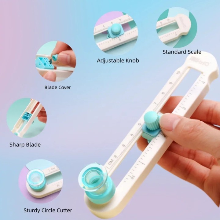 taglierina circolare manuale rotante a 360 gradi