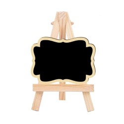 set de 10 mini chevalets en bois pour l'écriture