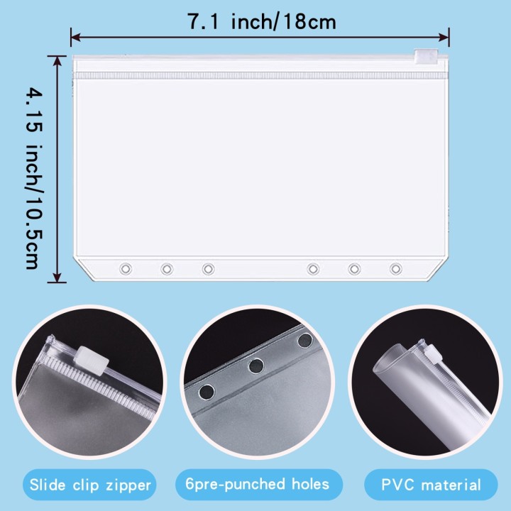 A6 planificateur de budget / carnet de notes turquoise