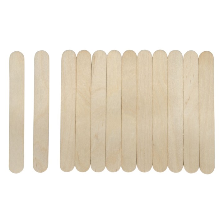 Legno artigianale naturale FSC 200 pezzi.