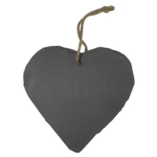 Slate Heart Pendant