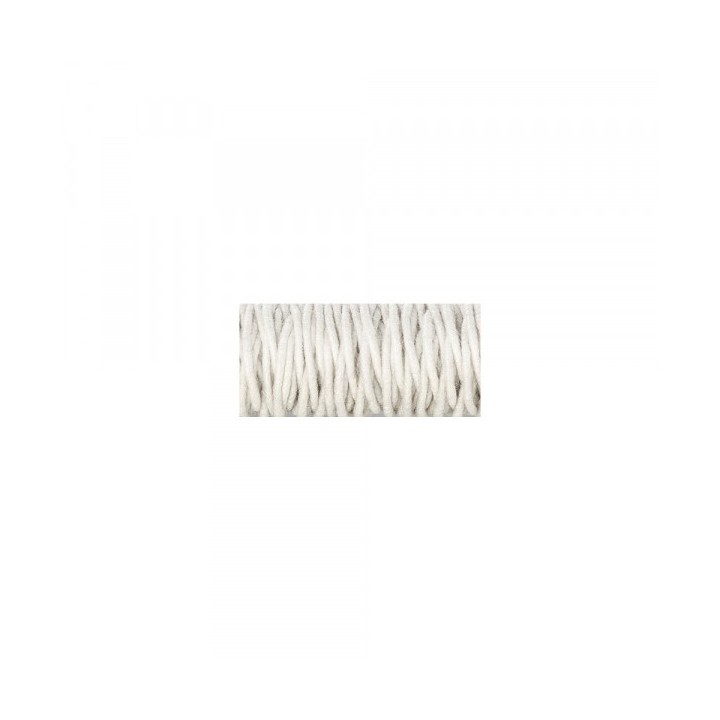 Cordon de laine avec âme de jute 3.5m ø 5mm ivoire