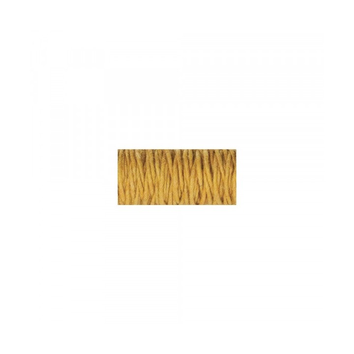 Cordon de laine avec âme de jute 3.5m ø 5mm jaune