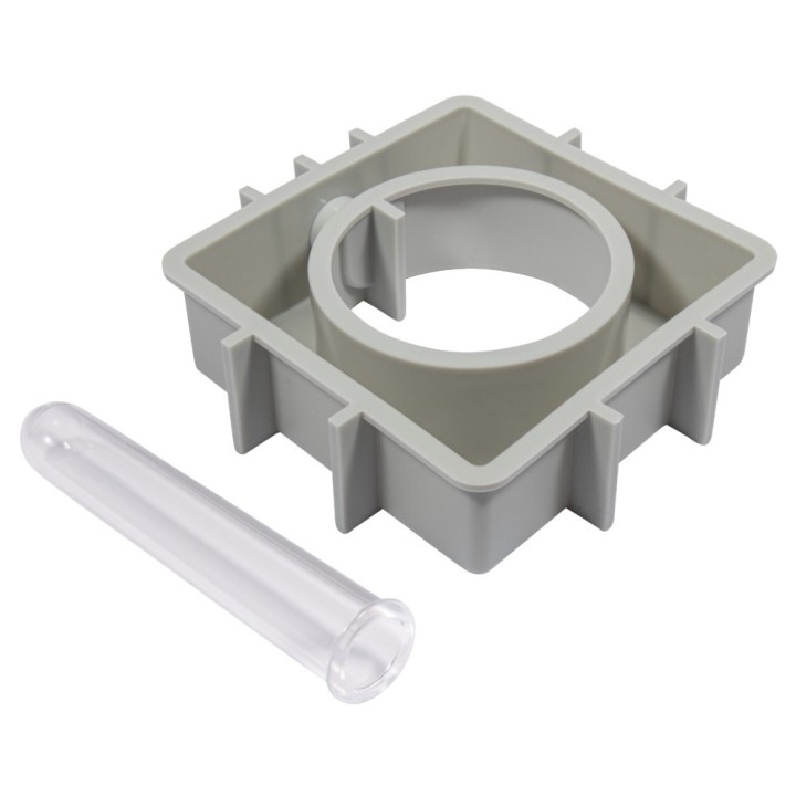 Rayher Silikon Giessform Vase Quadrat mit Kreis