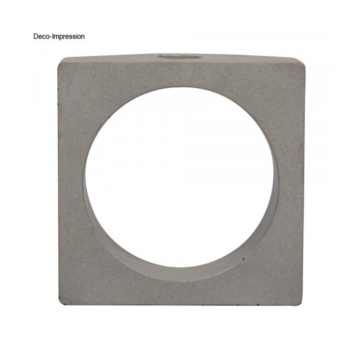 Rayher Silikon Giessform Vase Quadrat mit Kreis