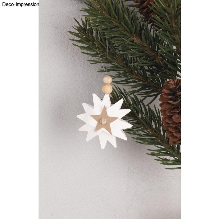 Rayher 3D Paper Stars Set White