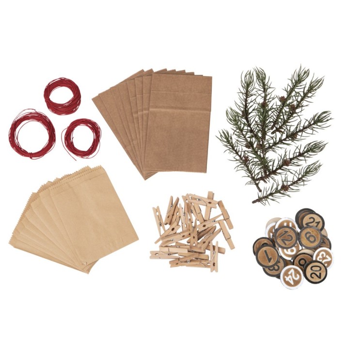 Rayher Bags Advent Calendar incl. numbers 1-24