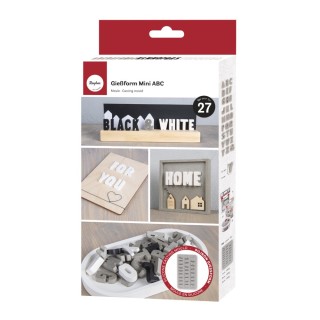 Rayher silicone mould Mini ABC