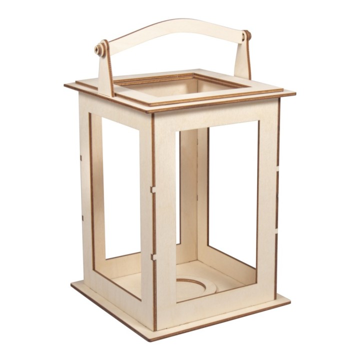 Rayher wooden lantern basic craft set